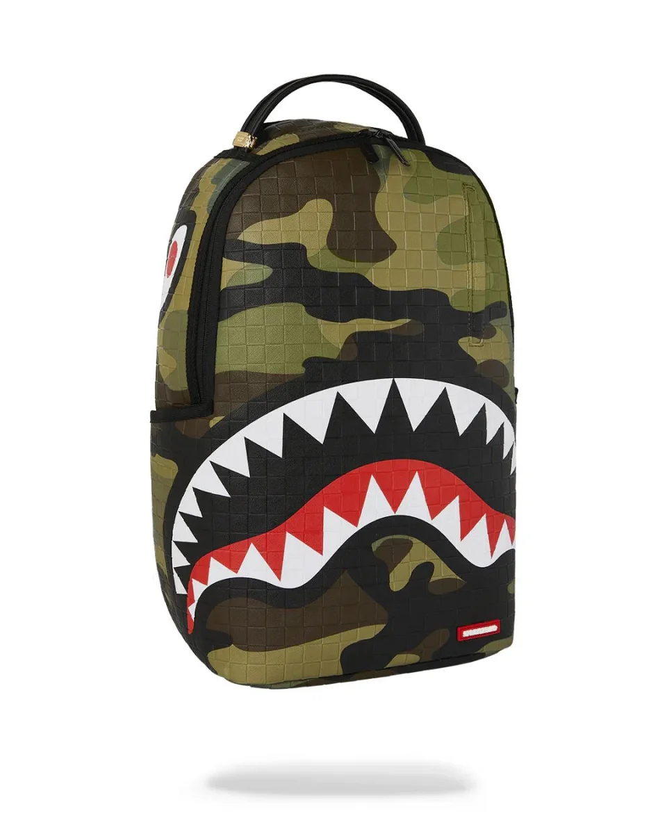 ZAINO WOODLAND CAMO CHECK BACKPACK SPRAYGROUND - immagine 3