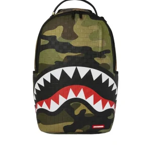 ZAINO WOODLAND CAMO CHECK BACKPACK SPRAYGROUND