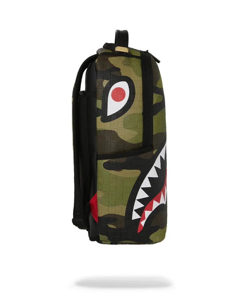 ZAINO WOODLAND CAMO CHECK BACKPACK SPRAYGROUND - immagine 4