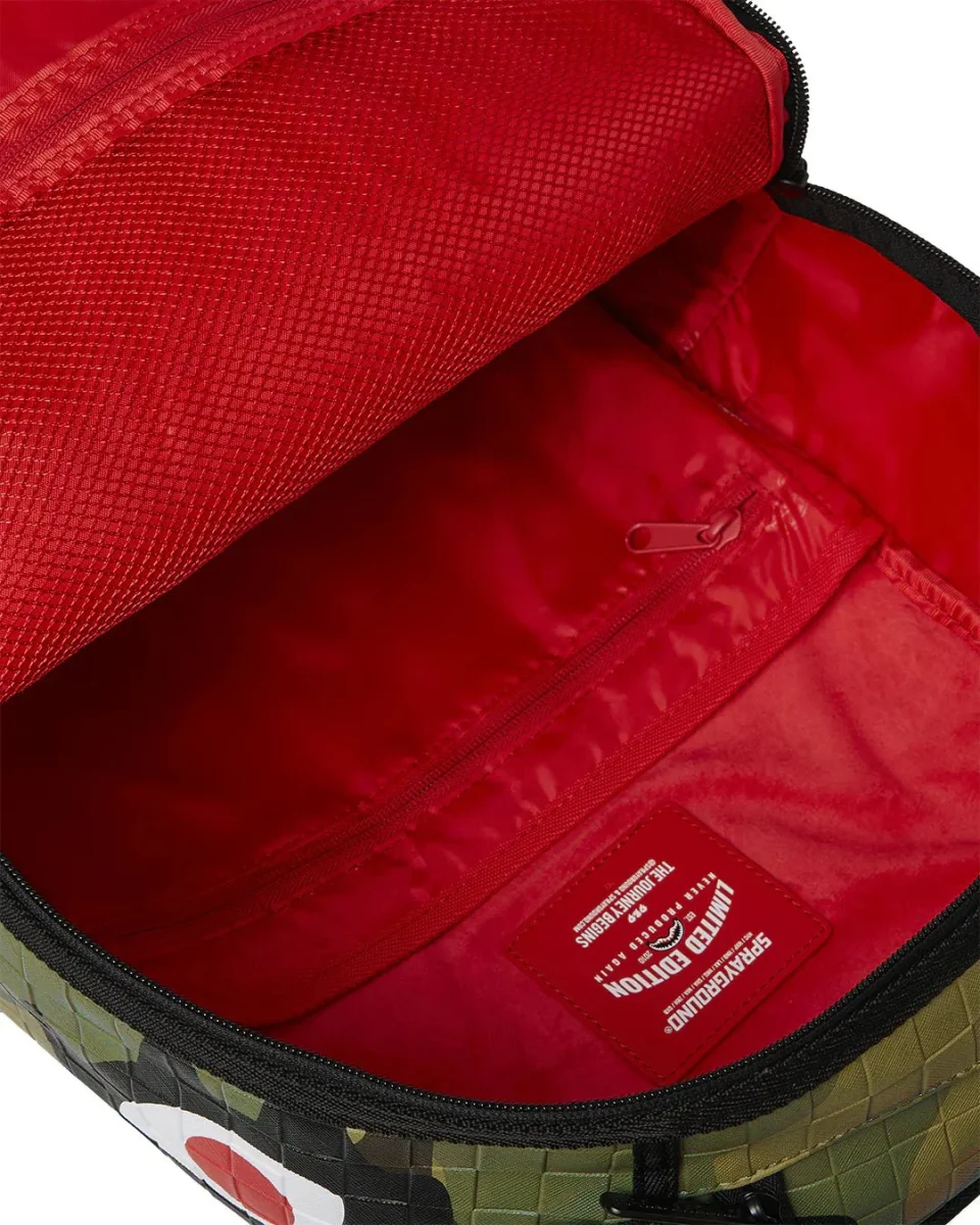 ZAINO WOODLAND CAMO CHECK BACKPACK SPRAYGROUND - immagine 8